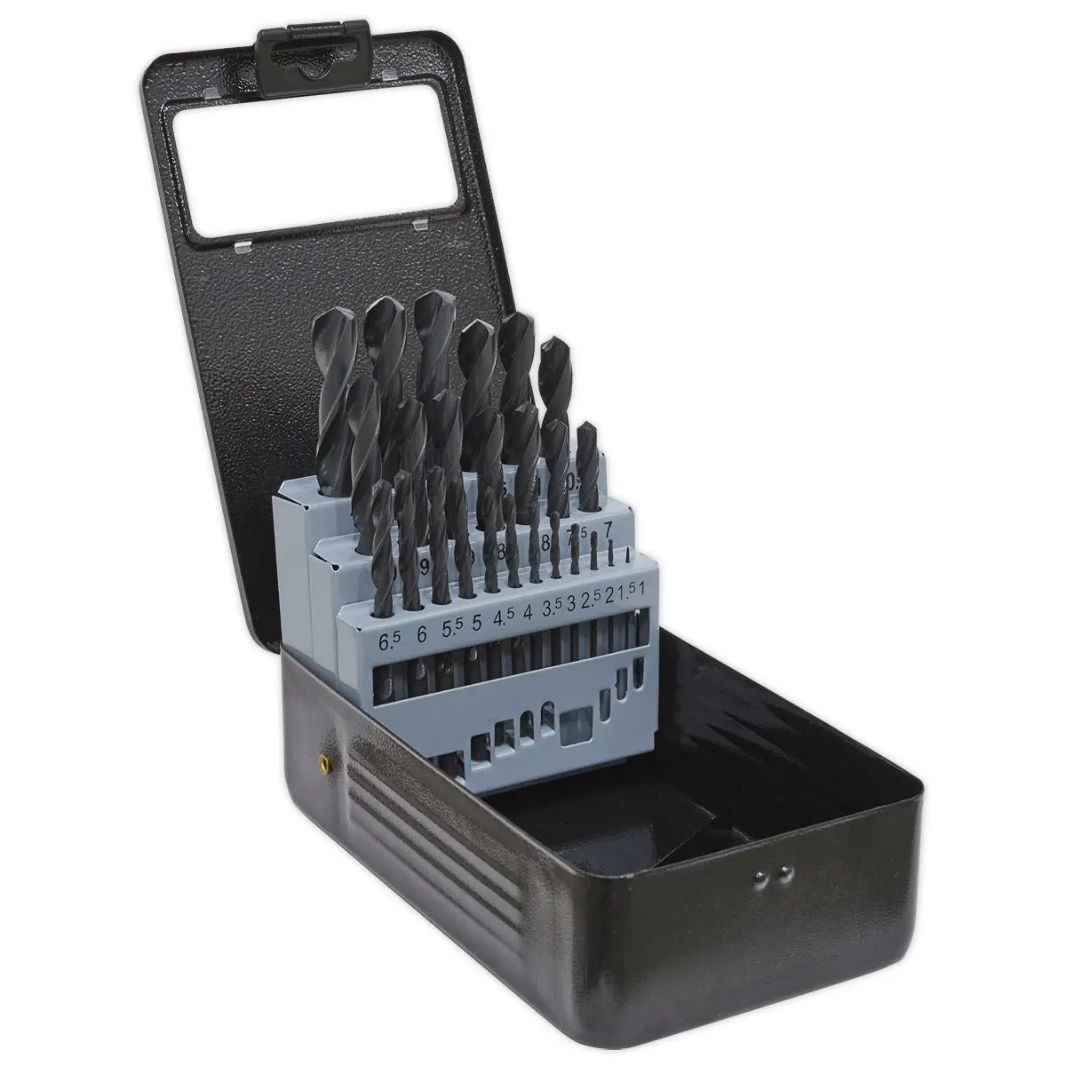 Sealey HSS Roll Forged Drill Bit Set 25pc Ø1-13mm