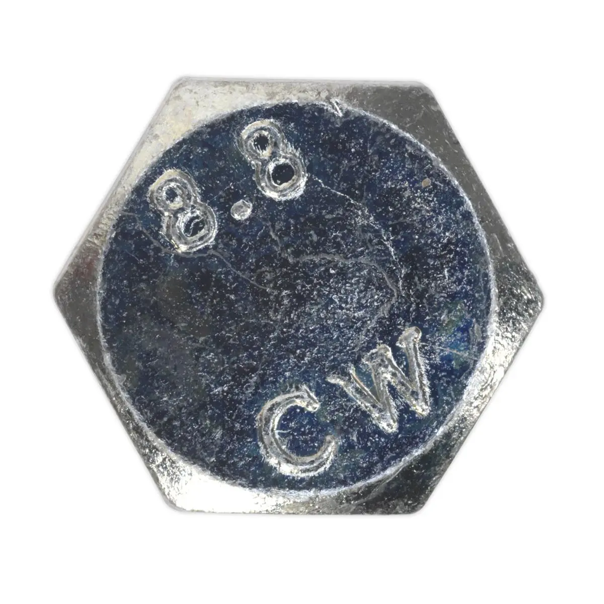 Sealey HT Setscrew M14 x 80mm 8.8 Zinc Pack of 10 - Image 2