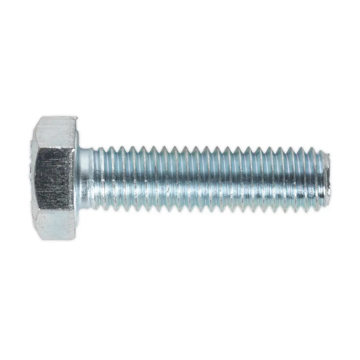 Sealey HT Setscrew M8 x 30mm 8.8 Zinc Pack of 50