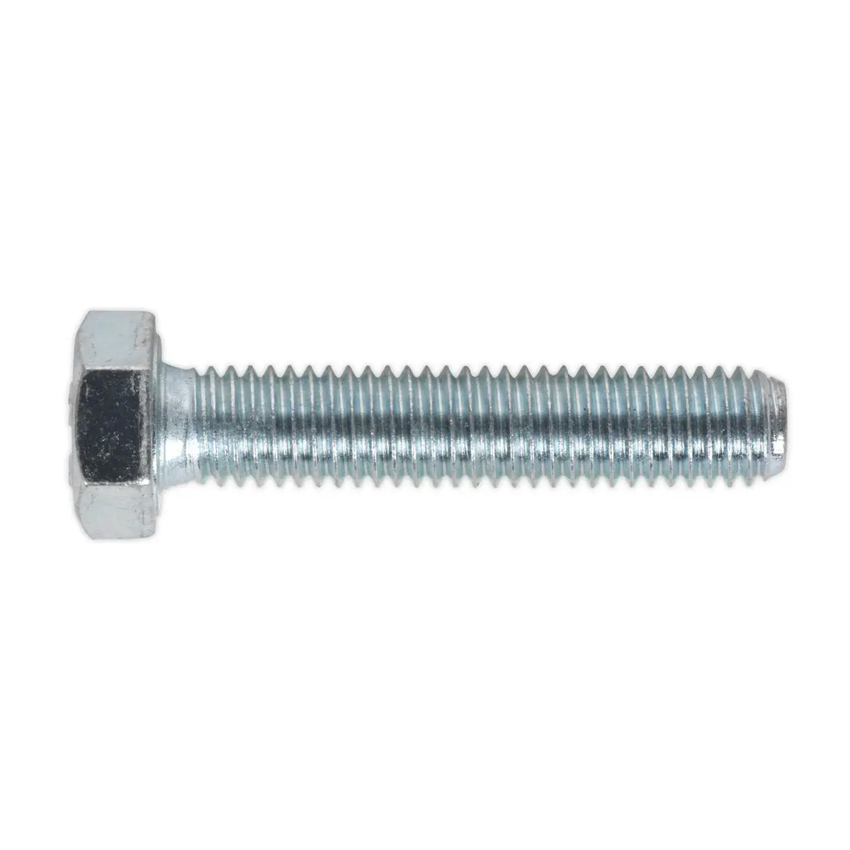 Sealey HT Setscrew M8 x 40mm 8.8 Zinc Pack of 50
