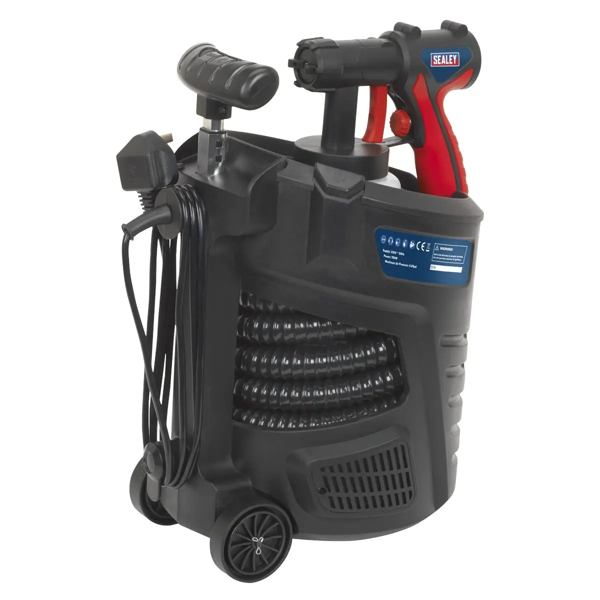 Sealey HVLP Spray Gun Kit 700W/230V - Image 9