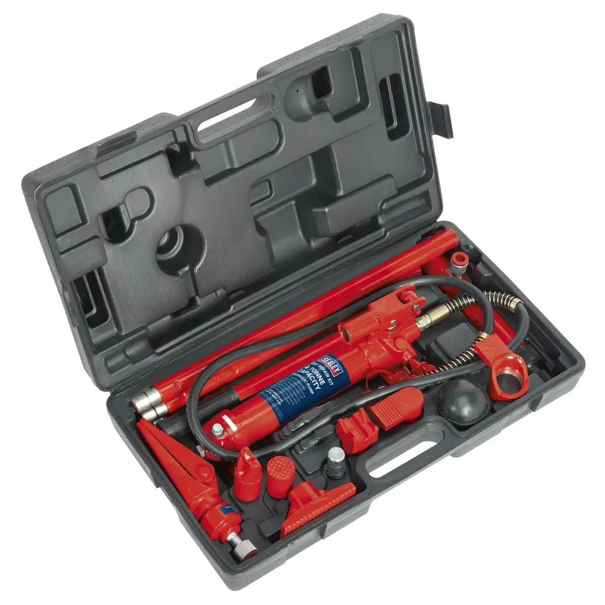 Sealey Hydraulic Body Repair Kit 4 Tonne Snap Type - Image 2