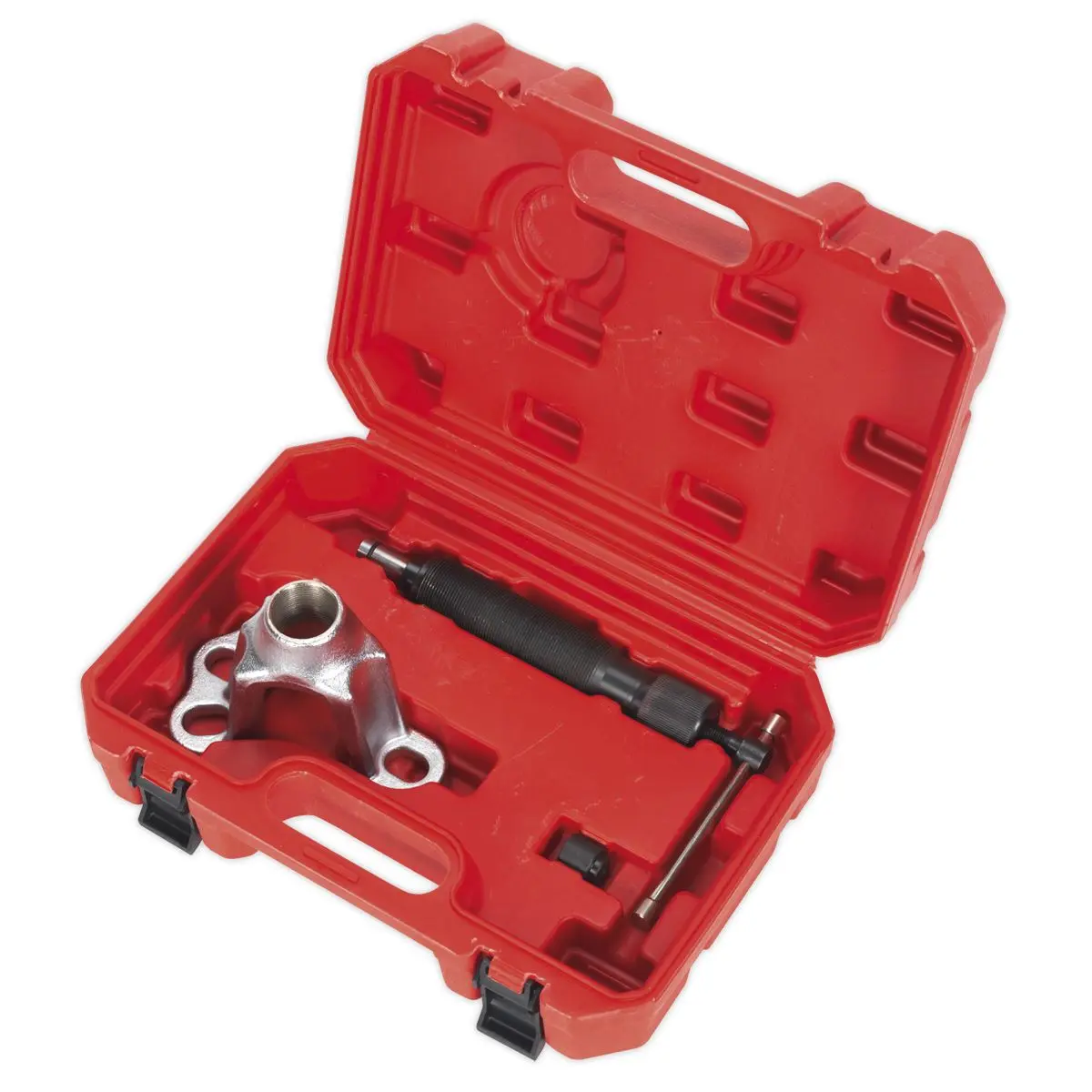 Sealey Hydraulic Hub Puller Set 10 Tonne Ram for Four and Five Stud Hubs - Image 2