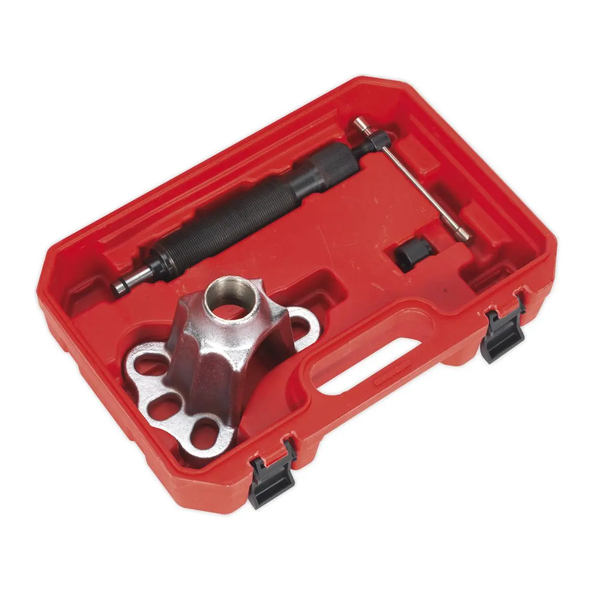 Sealey Hydraulic Hub Puller Set 10 Tonne Ram for Four and Five Stud Hubs - Image 3