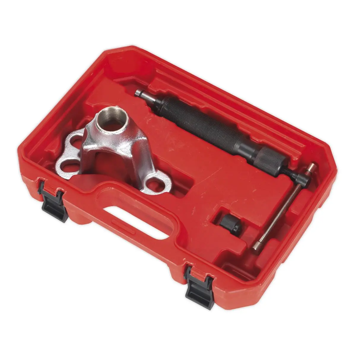 Sealey Hydraulic Hub Puller Set 10 Tonne Ram for Four and Five Stud Hubs - Image 7