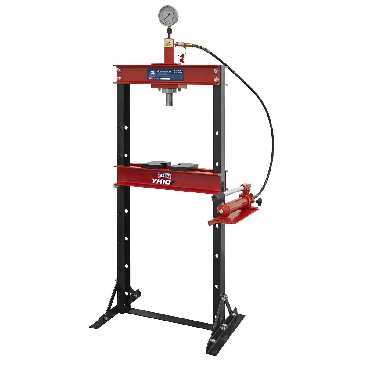 Sealey Hydraulic Floor Type Press 10 Tonne - Image 8