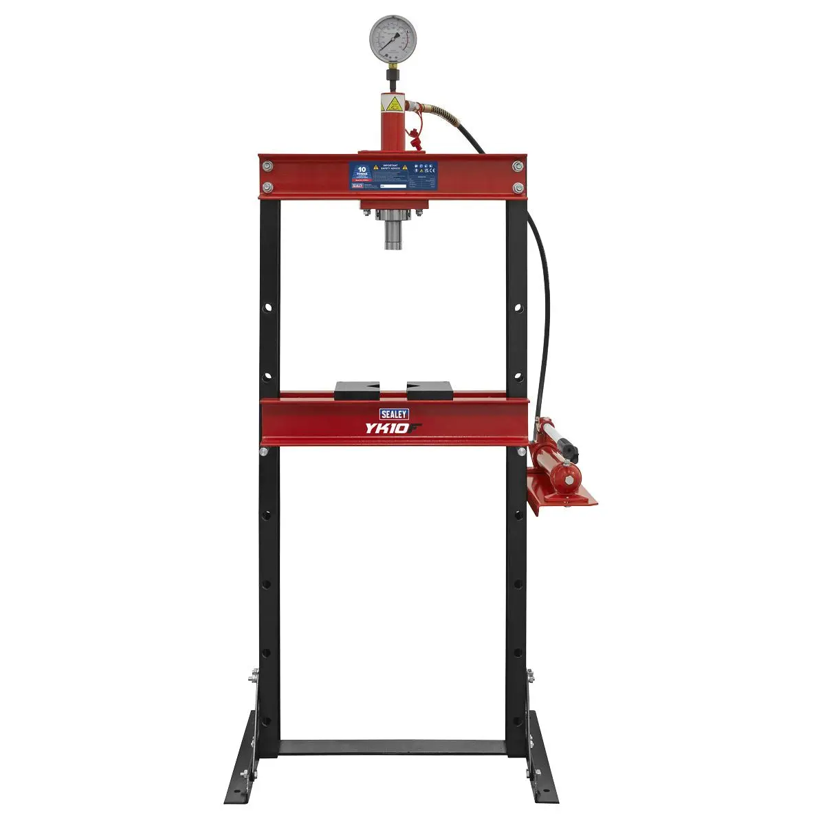Sealey Hydraulic Floor Type Press 10 Tonne - Image 9