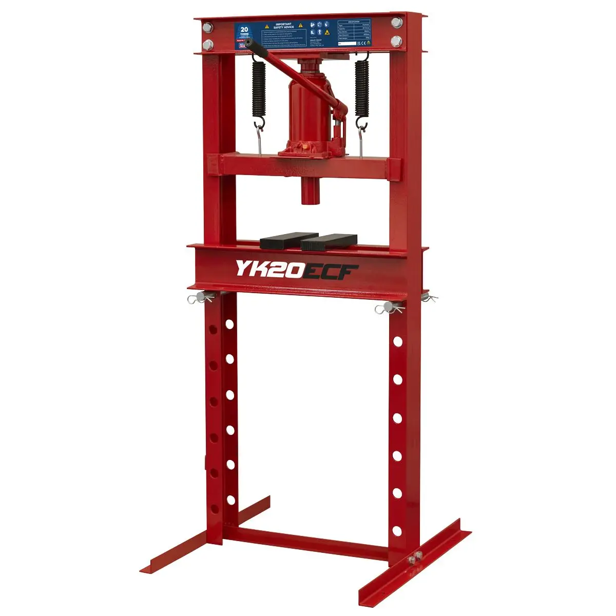 Sealey Hydraulic Floor Type Press 20 Tonne - Image 6