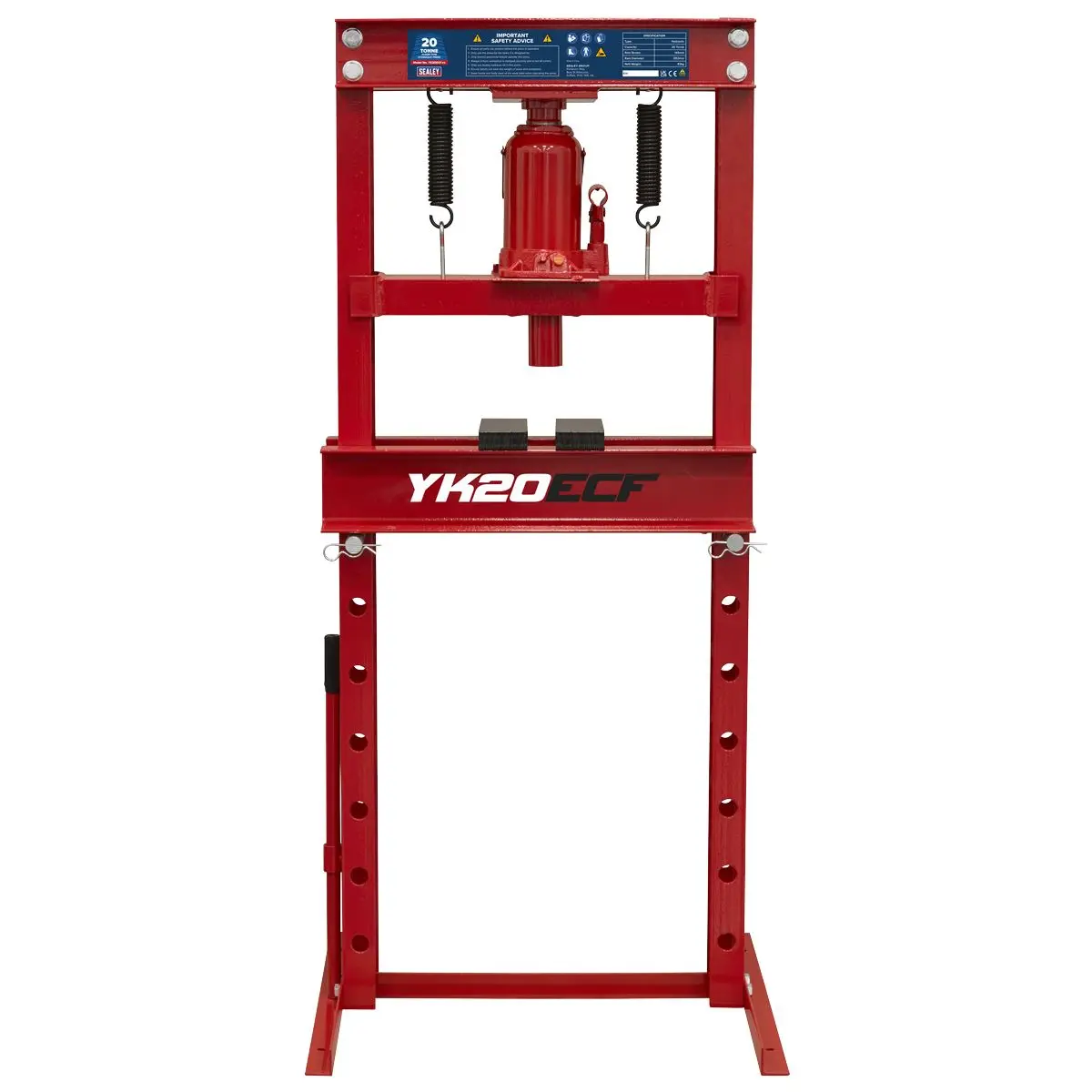 Sealey Hydraulic Floor Type Press 20 Tonne - Image 7