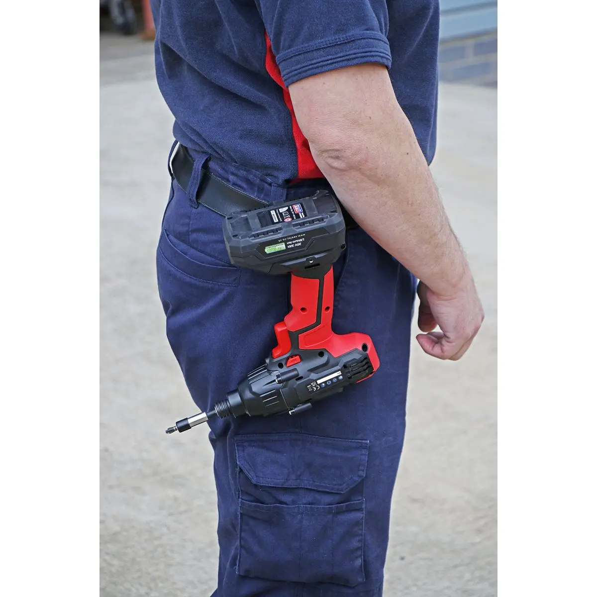 Sealey Impact Driver 20V SV20 Series 1/4"Hex Drive - Body Only - Image 8