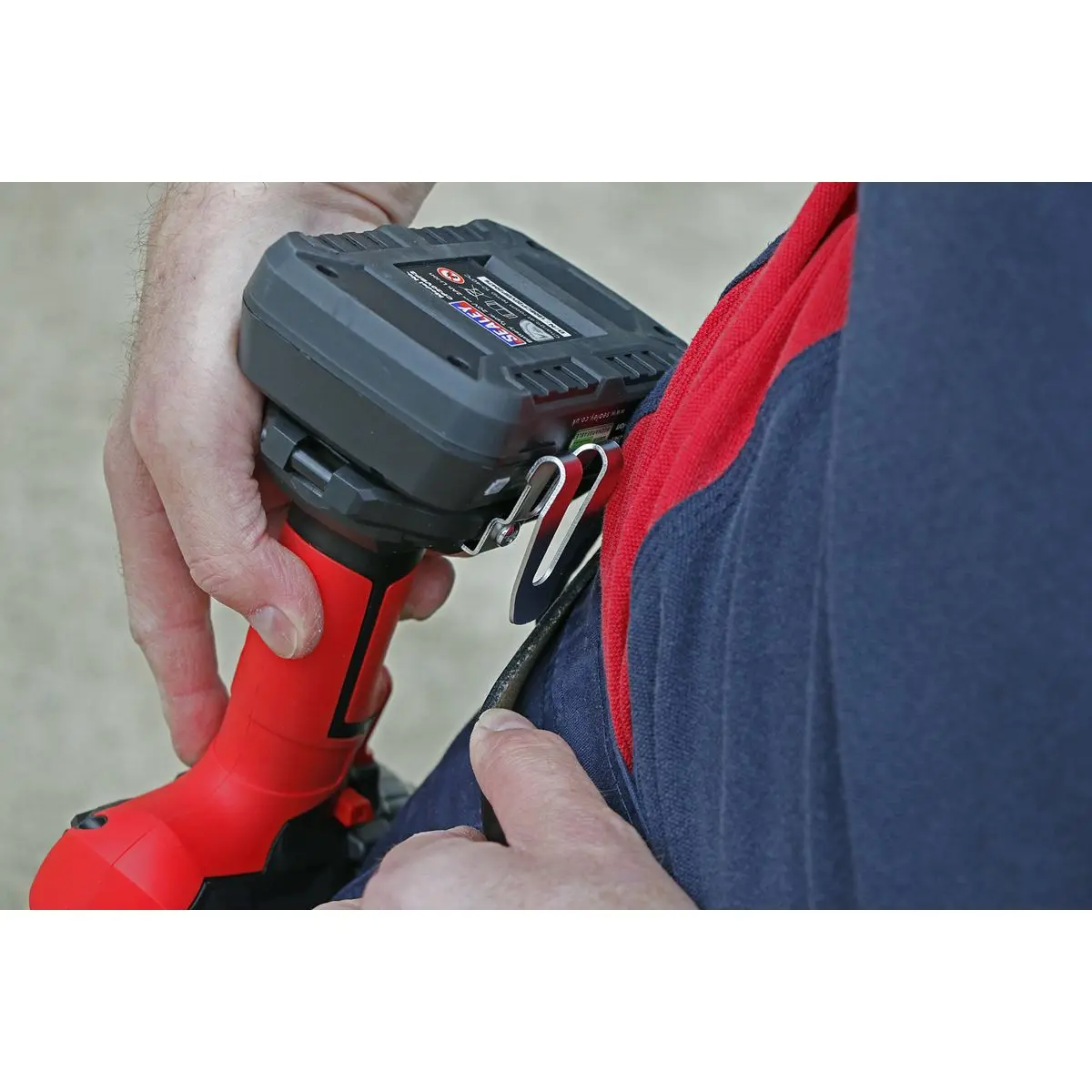 Sealey Impact Driver 20V SV20 Series 1/4"Hex Drive - Body Only - Image 9