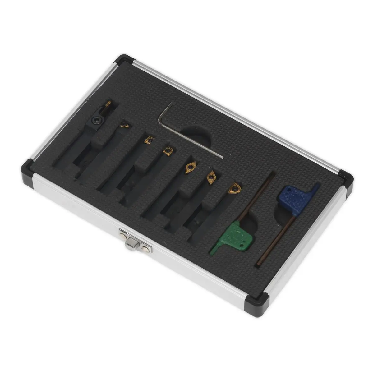Sealey Indexable 8mm Lathe Turning Tool Set 7pc - Image 3