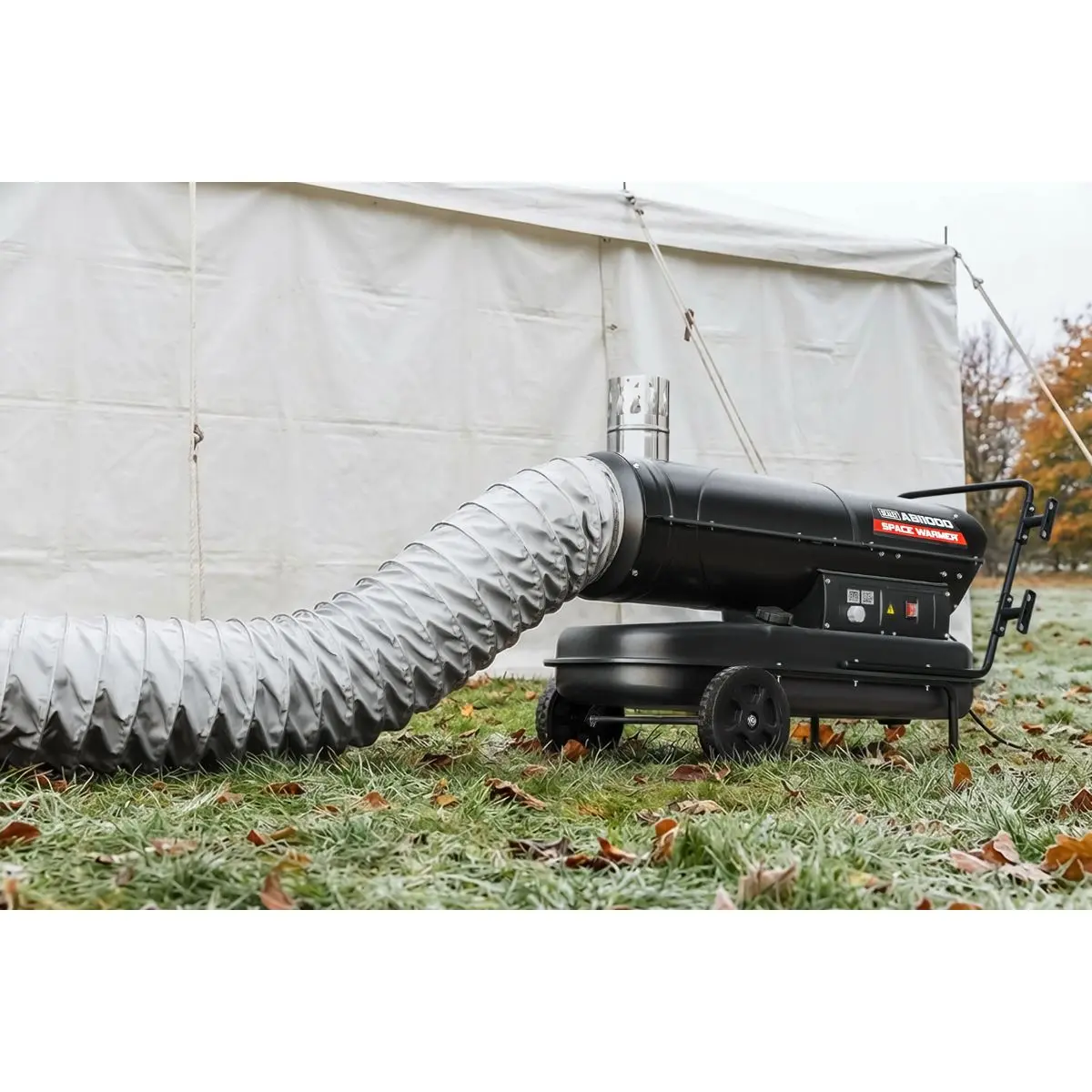 Sealey Space Warmer® Indirect Kerosene/Diesel Heater 102,000Btu/hr with 5M Ducting - Image 7