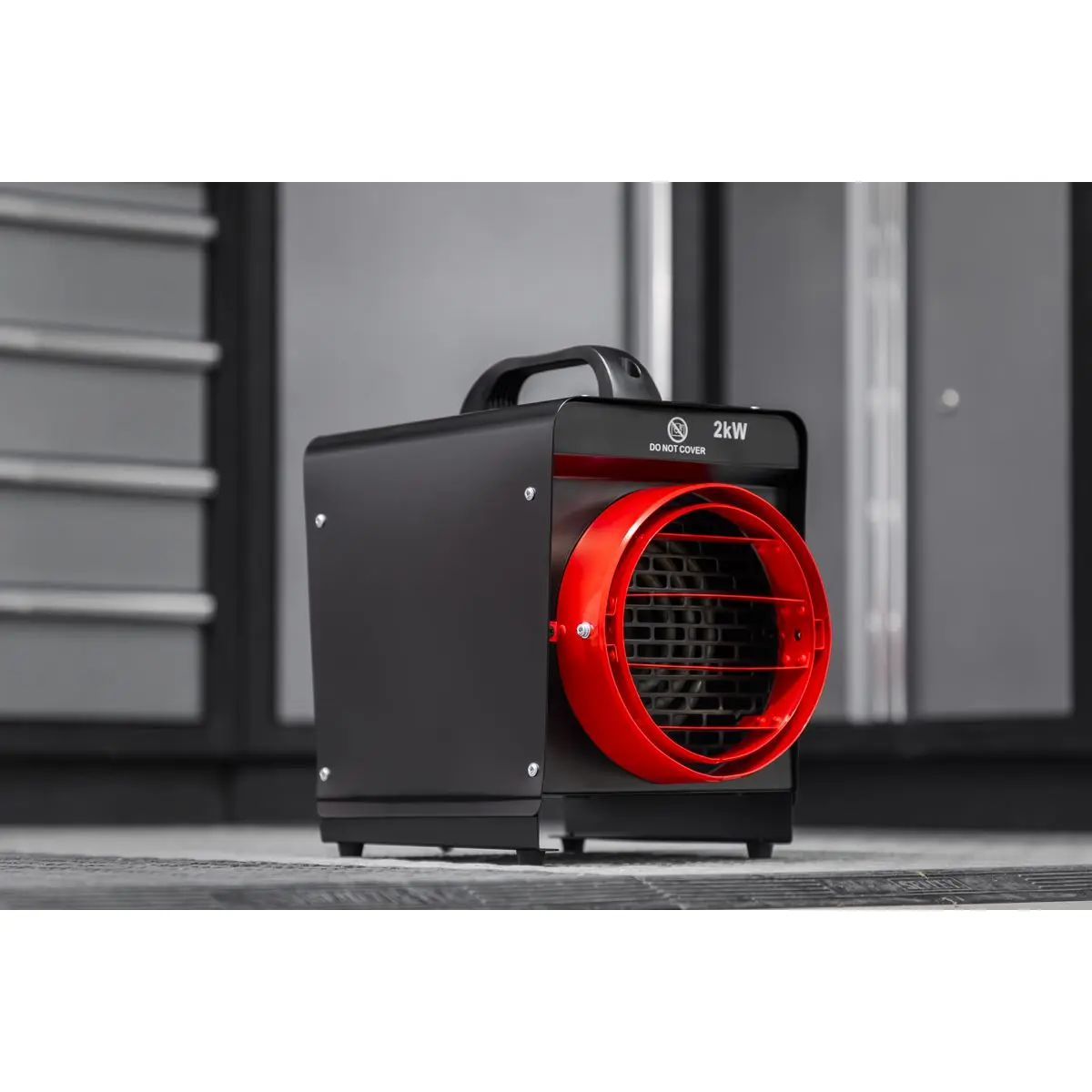 Sealey Industrial Fan Heater 2kW with Ducting - Image 4