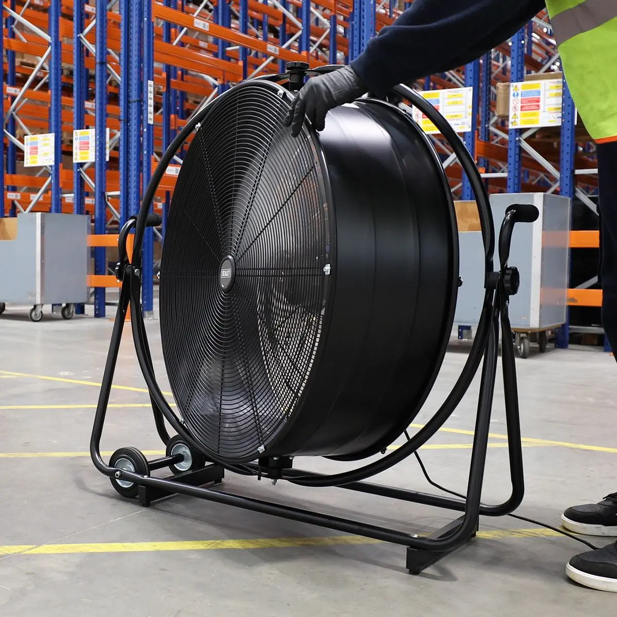 Sealey Industrial High Velocity Orbital Drum Fan 30" 230V - Image 11