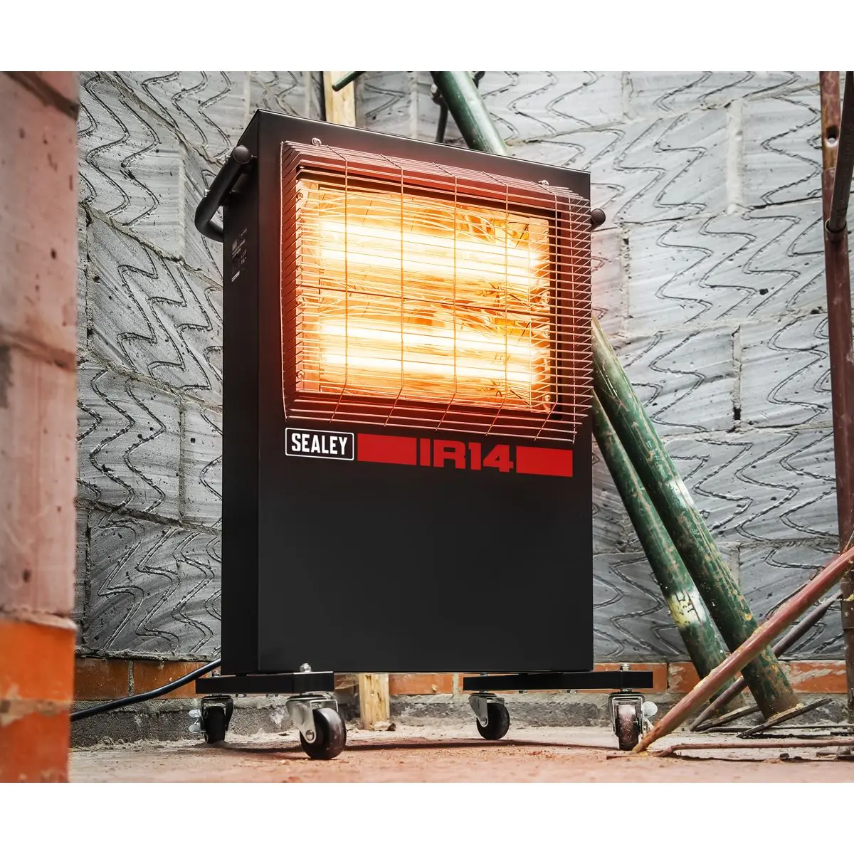 Sealey Infrared Cabinet Heater 1.4/2.8kW 230V - Image 5