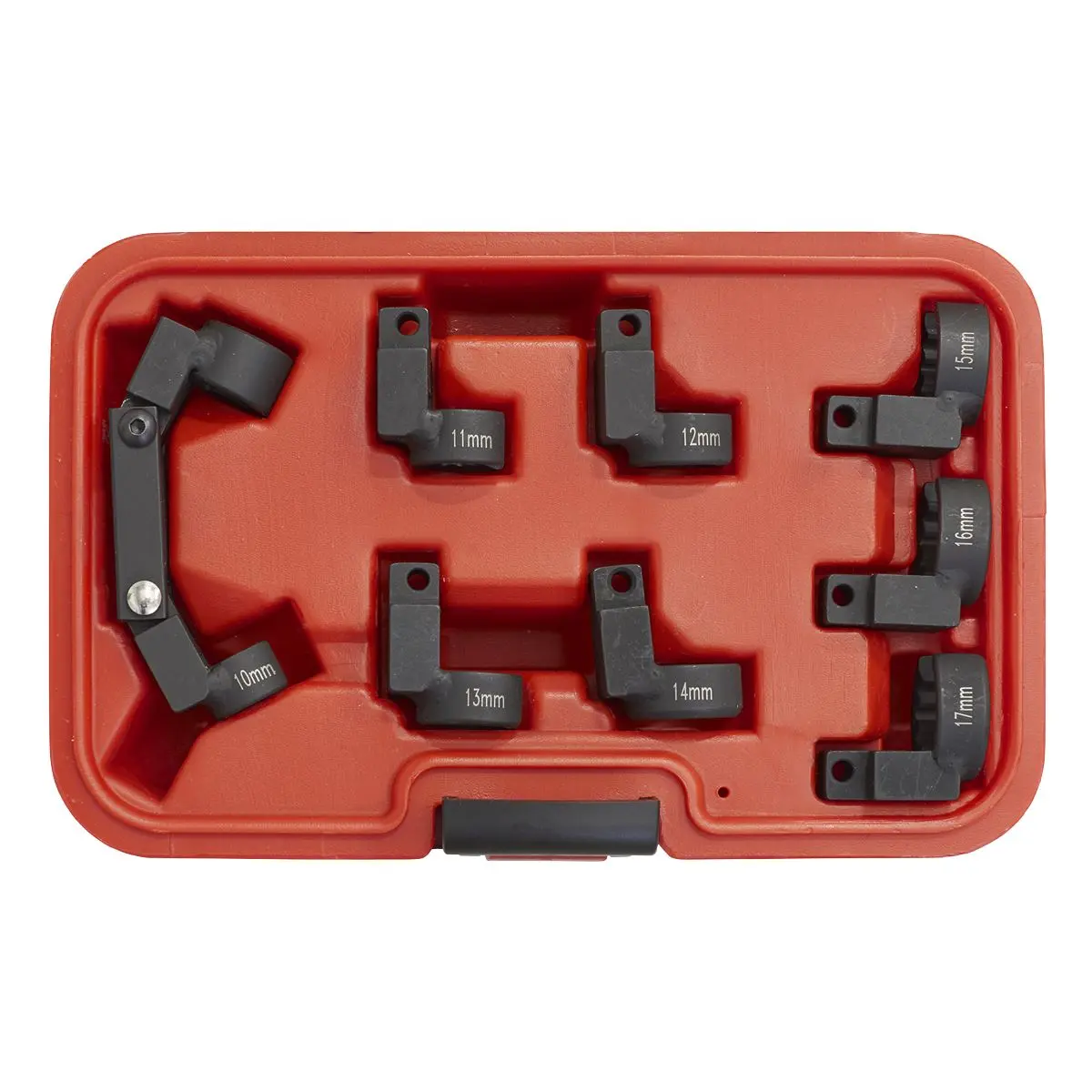 Sealey Injector Pipe Socket Set 9pc 3/8"Sq Drive - Image 2