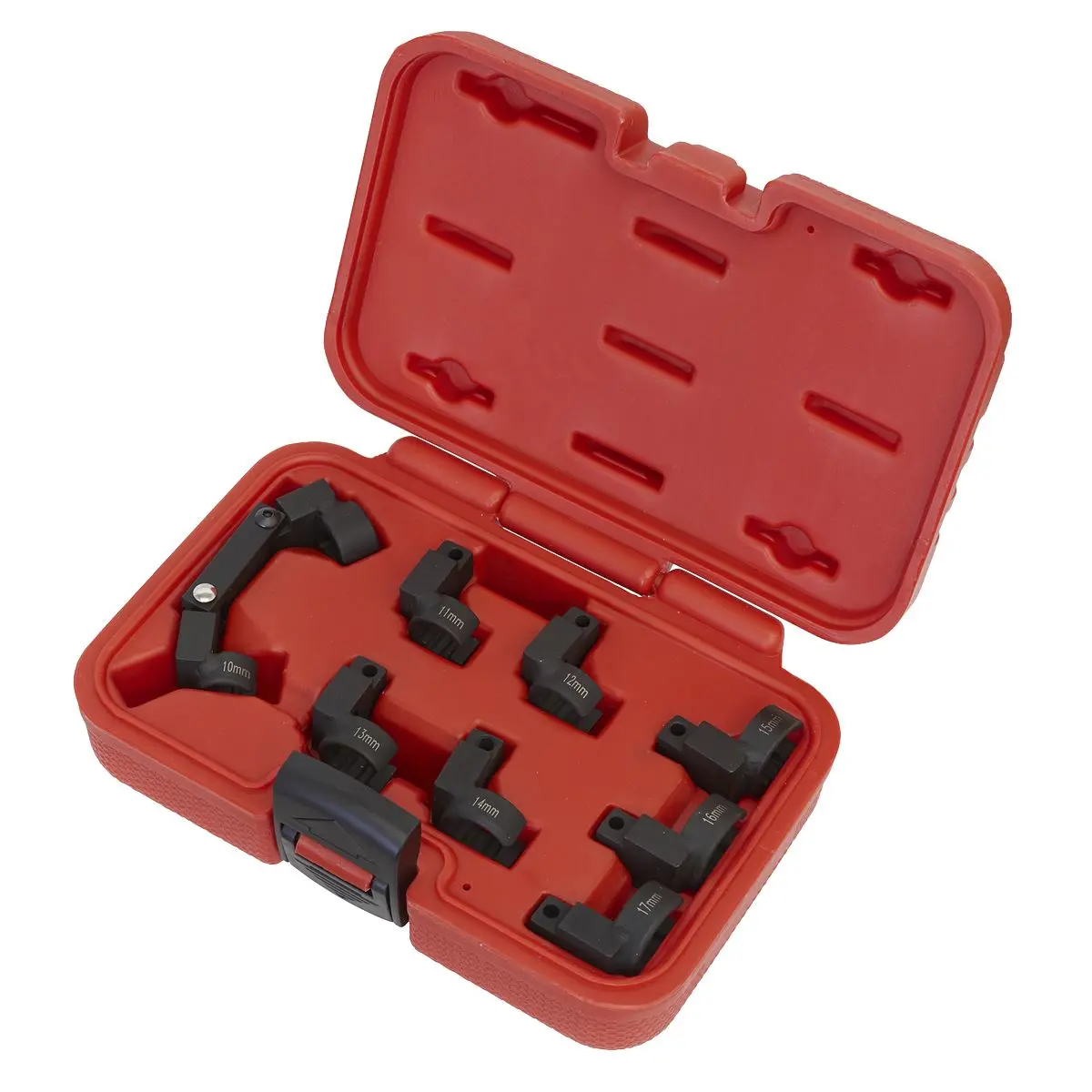 Sealey Injector Pipe Socket Set 9pc 3/8"Sq Drive - Image 3