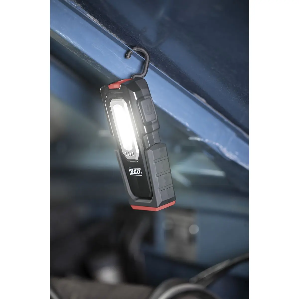 Sealey Inspection Light (x2) 3W COB & 1W SMD LED & Double Wireless Charging Base - Image 4