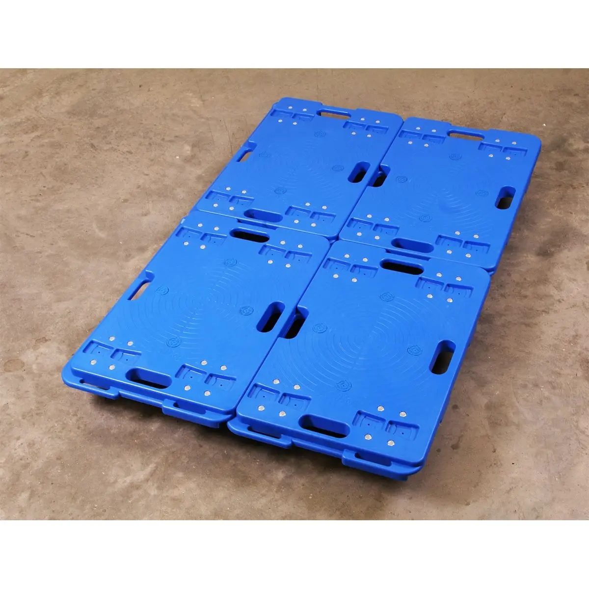 Sealey Interlocking Plastic Dolly 150kg Capacity - Image 2