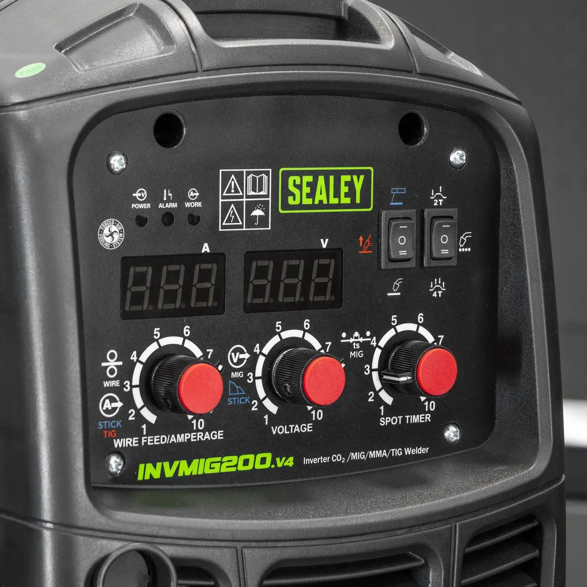 Sealey Premier Inverter Welder MIG, TIG & MMA 200A - Image 8