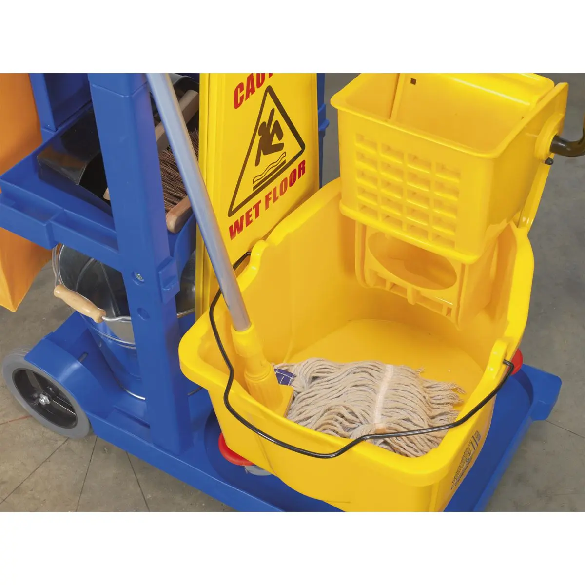 Sealey Janitorial Trolley - Image 3