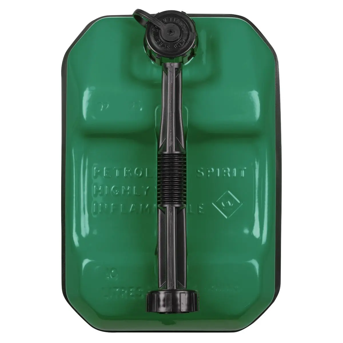 Sealey Jerry Can 10L - Green - Image 5