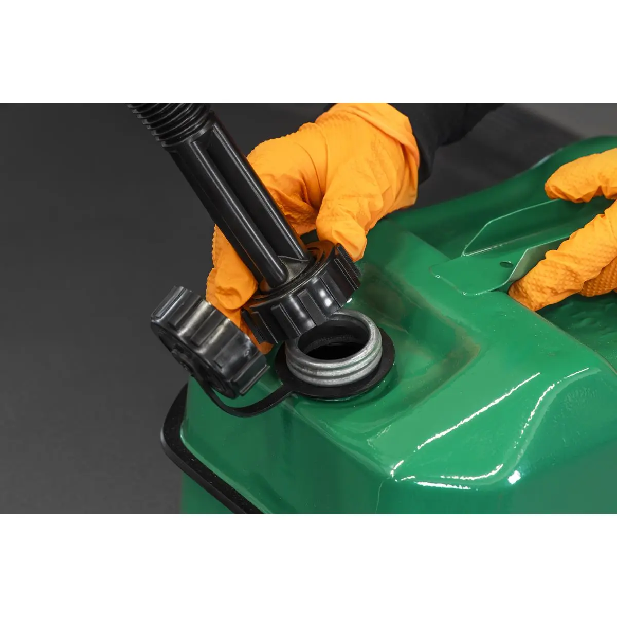 Sealey Jerry Can 10L - Green - Image 9