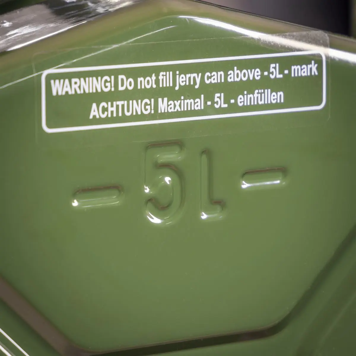 Sealey Jerry Can 5L - Green - Image 4