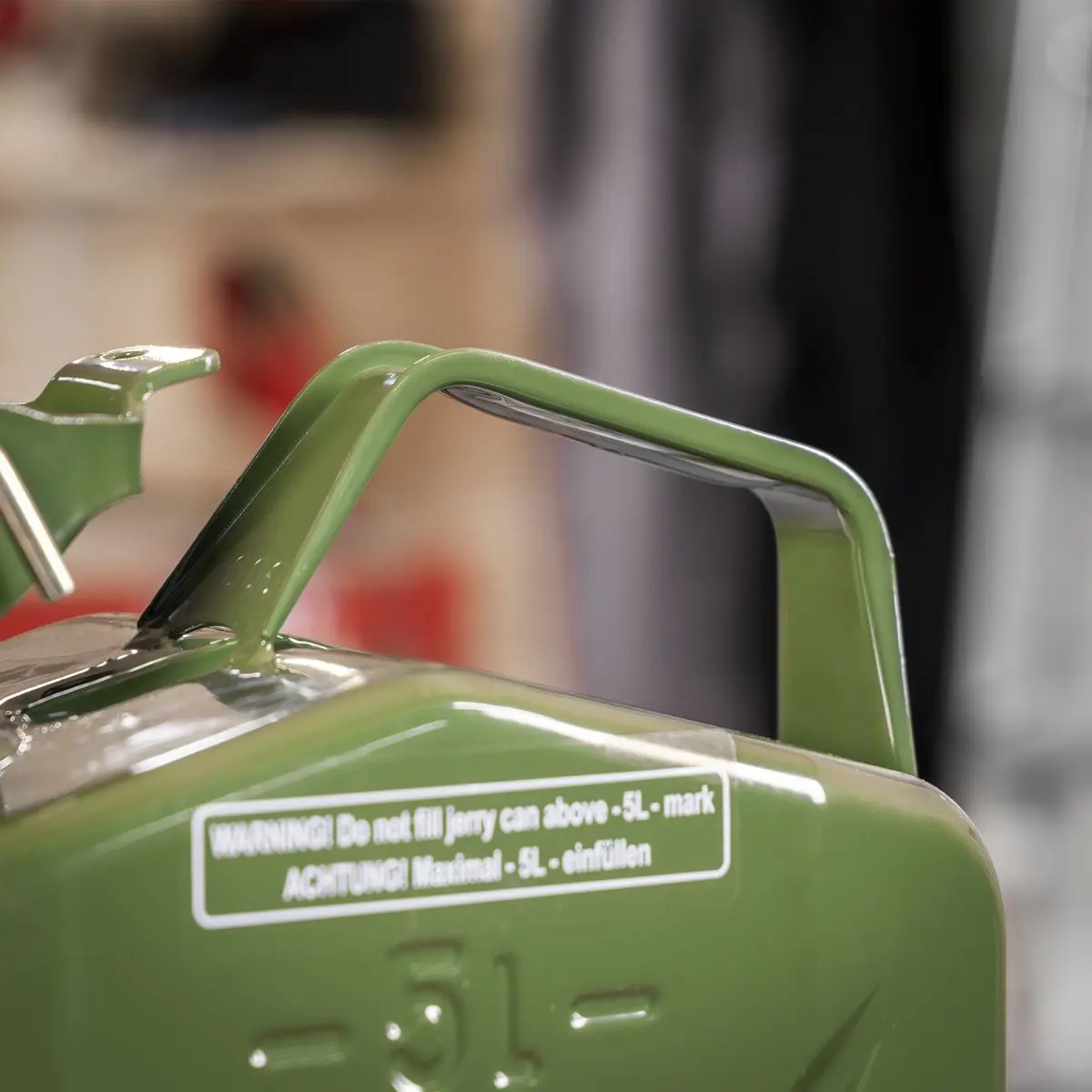 Sealey Jerry Can 5L - Green - Image 7