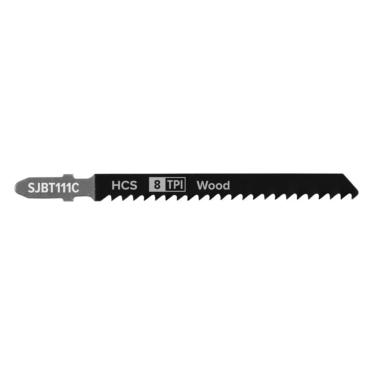 Sealey Jigsaw Blade General Wood 100mm 8tpi - Pack of 5 - Image 2