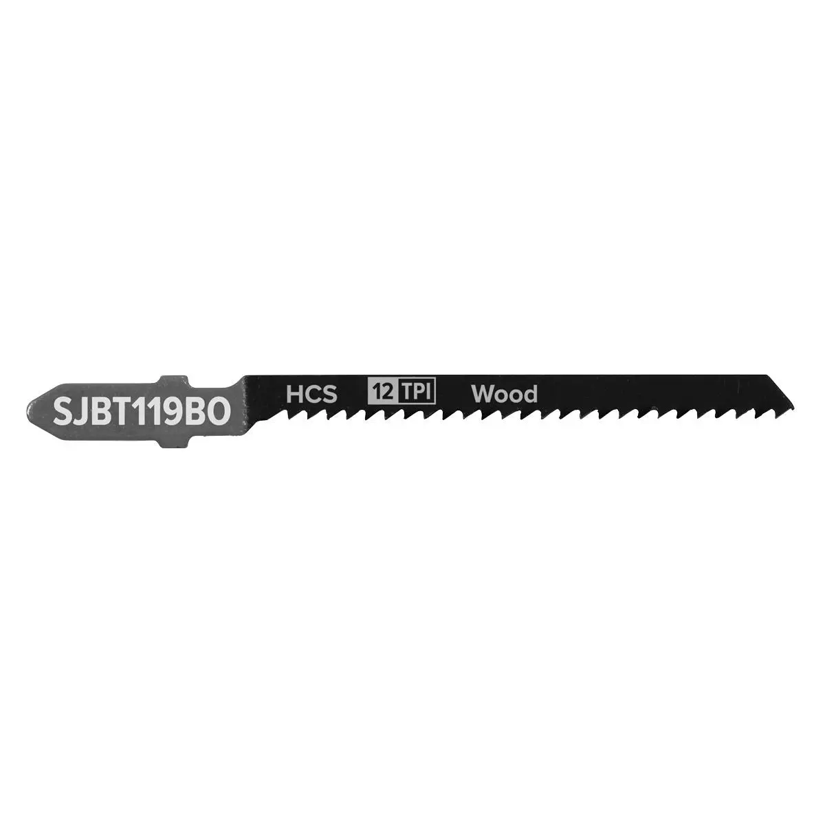 Sealey Jigsaw Blade General Wood 75mm 12tpi - Pack of 5 - Image 2
