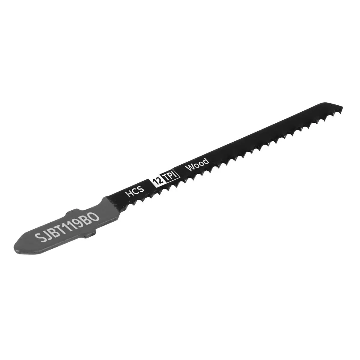 Sealey Jigsaw Blade General Wood 75mm 12tpi - Pack of 5 - Image 3