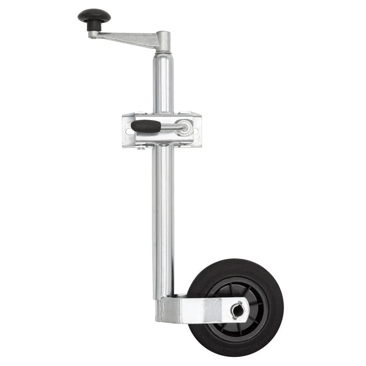 Sealey Jockey Wheel & Clamp Ø35mm - Ø150mm Solid Wheel - Image 3
