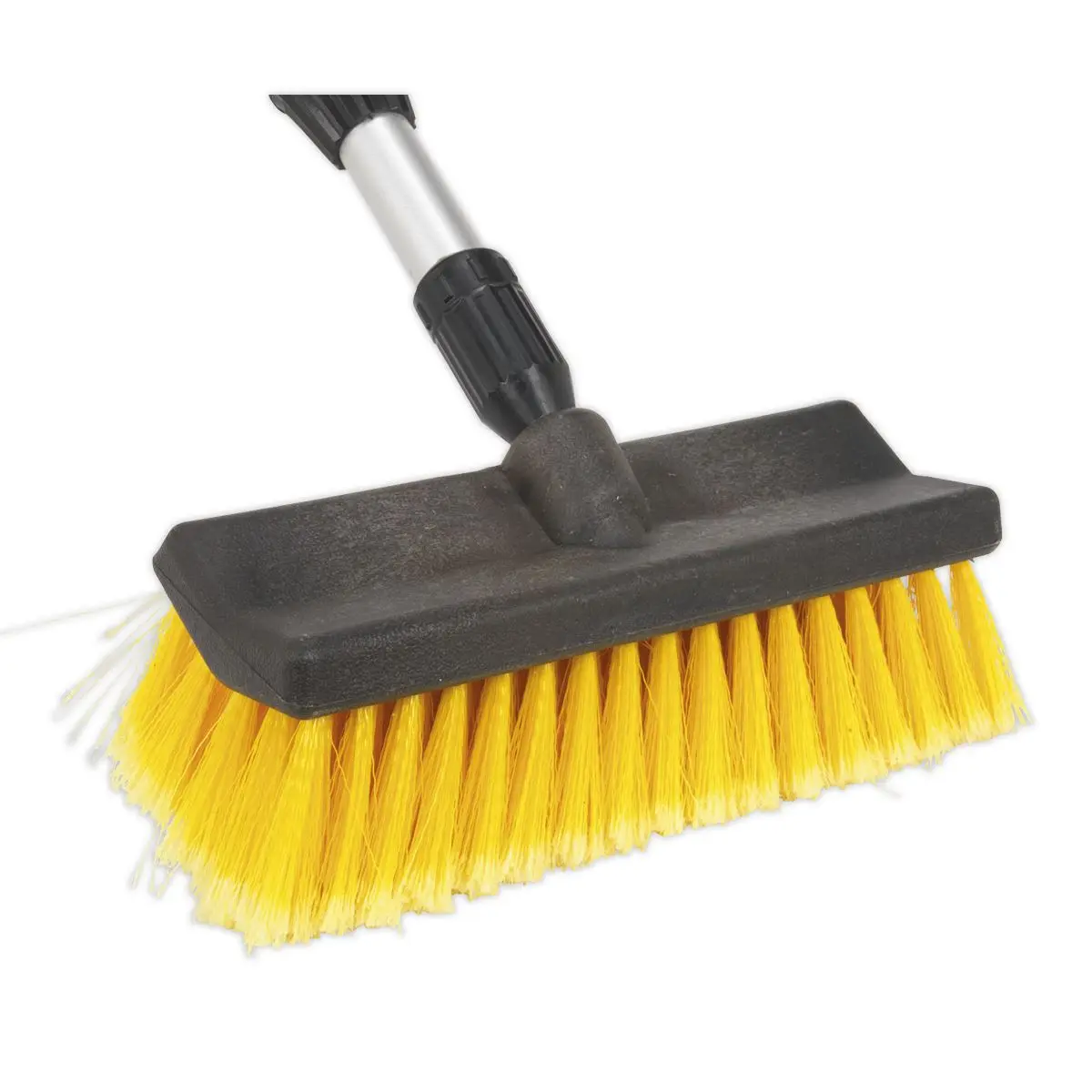 Sealey Large Angled Flo-Thru Brush with 1.7m Telescopic Handle - Image 3