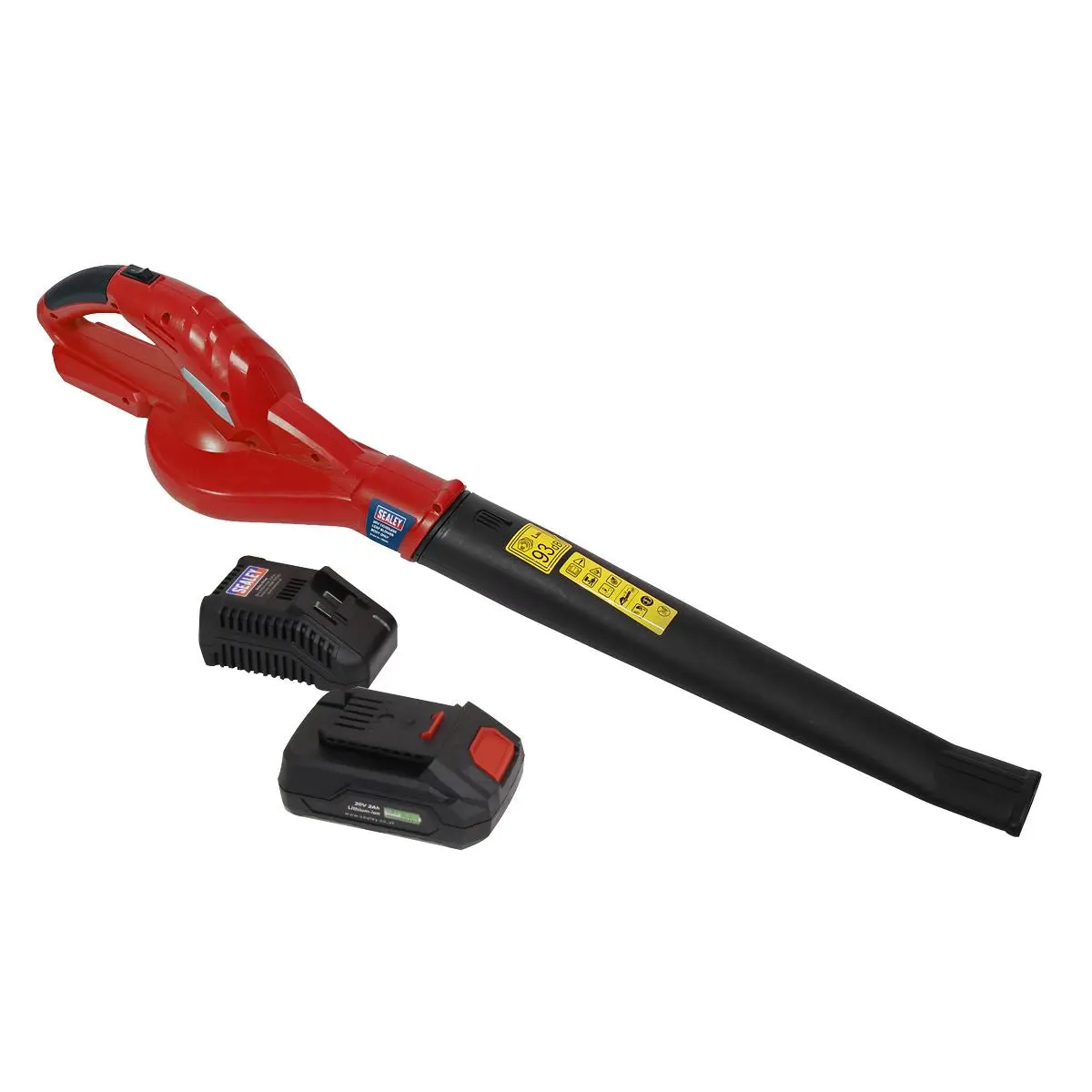 Sealey 20V Cordless Leaf Blower Kit 2Ah Battery and Charger - Image 3