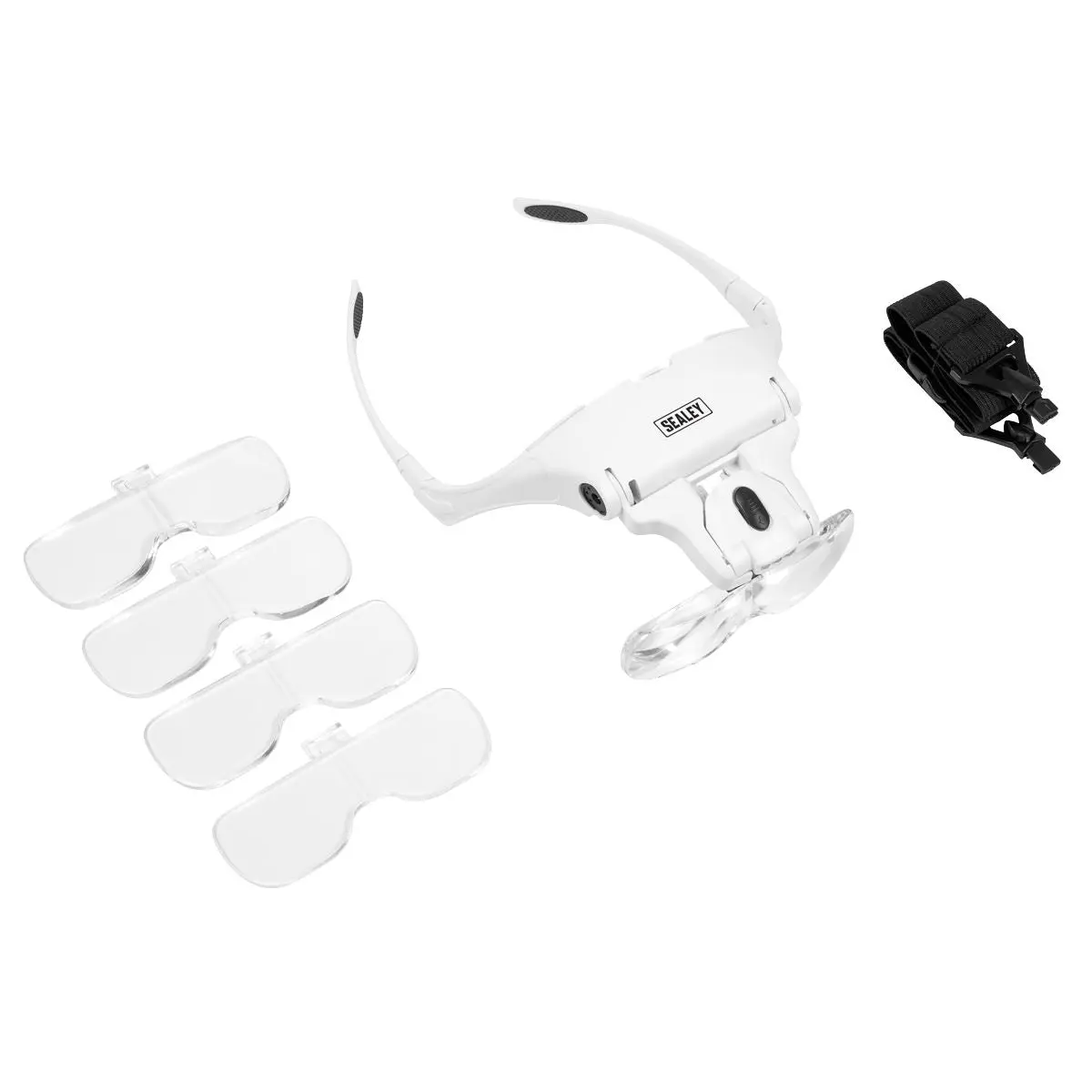 Sealey LED Magnifier Spectacles with Headband - Image 12