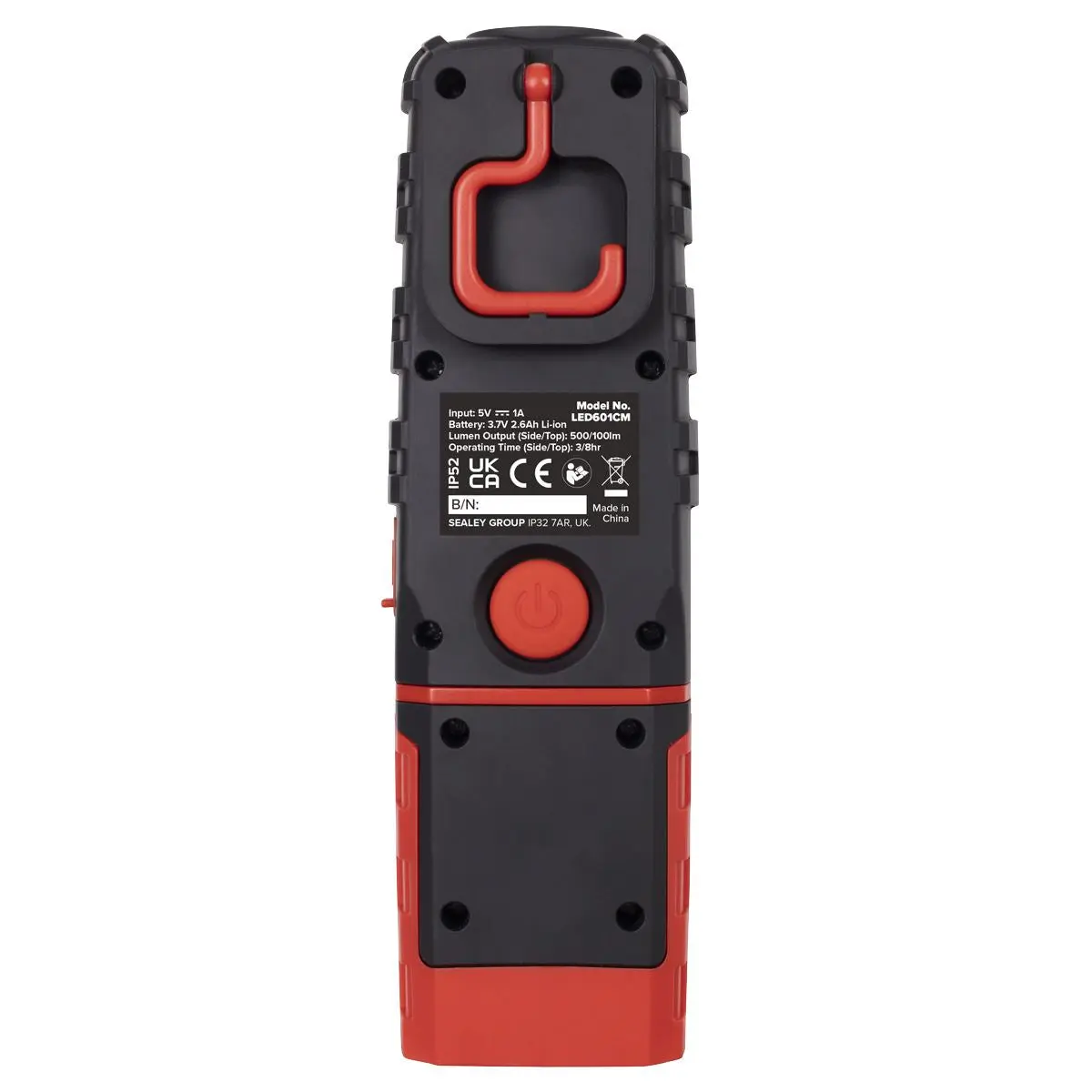 Sealey LED Twist Rechargeable Inspection Light 6W COB LED & 1W SMD LED Colour Match CRI 96+ - Image 9