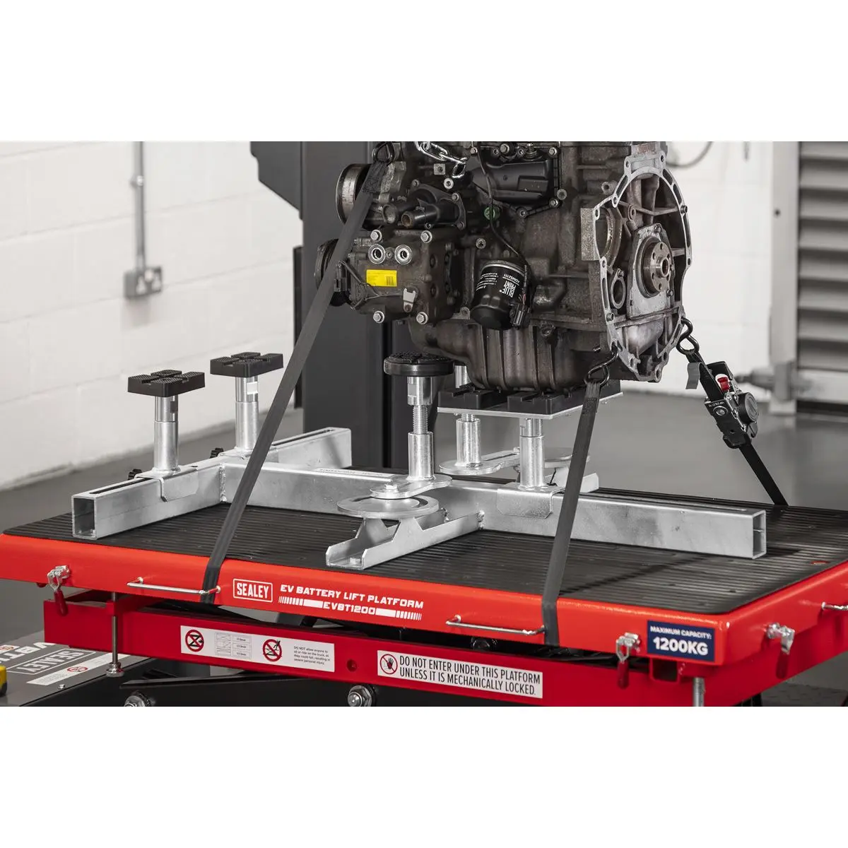 Sealey Lifting Platform Engines Transmissions Adaptor - Image 12