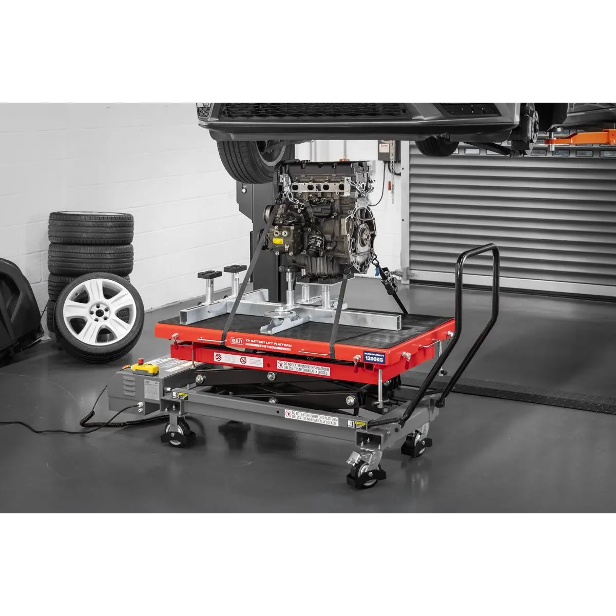 Sealey Lifting Platform Engines Transmissions Adaptor - Image 8