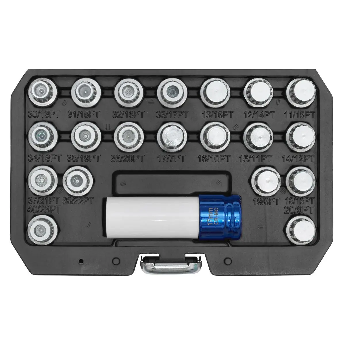 Sealey Locking Wheel Nut Key Set 21pc - BMW & Mini - Image 4