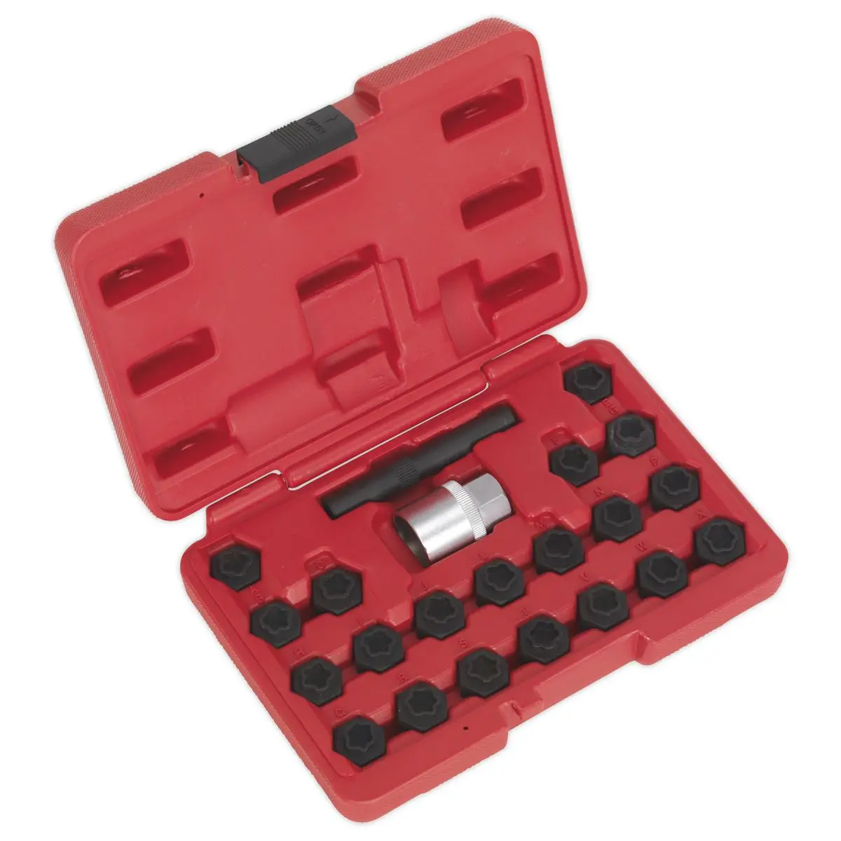 Sealey Locking Wheel Nut Key Set 22pc - BMW - Image 2