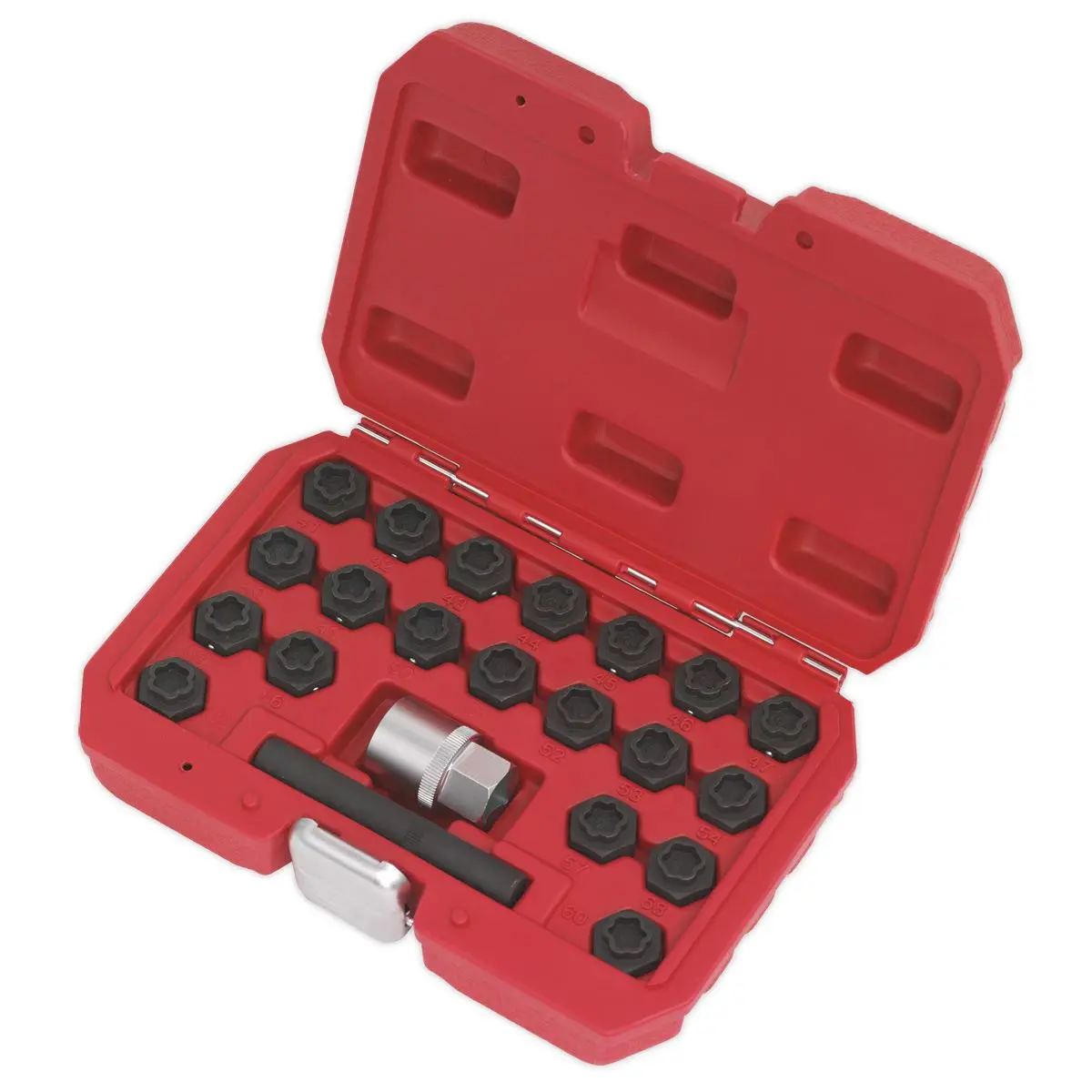 Sealey Locking Wheel Nut Key Set 22pc - BMW - Image 3