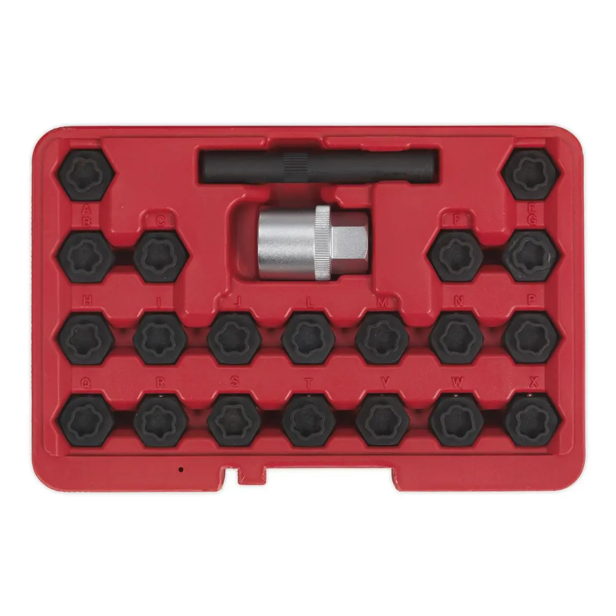 Sealey Locking Wheel Nut Key Set 22pc - BMW - Image 7