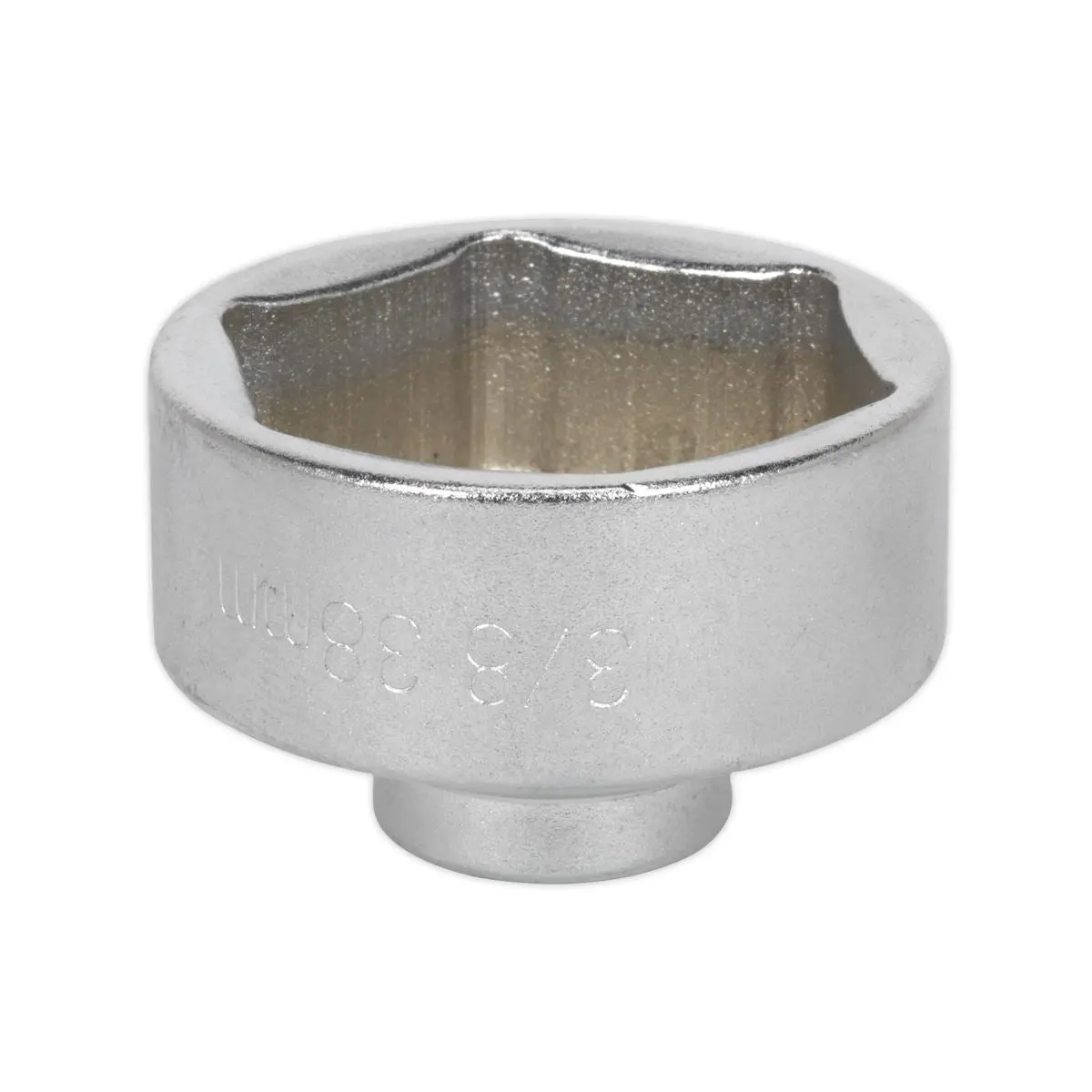 Sealey Low Profile Oil Filter Socket 38mm 3/8"Sq Drive - Image 2