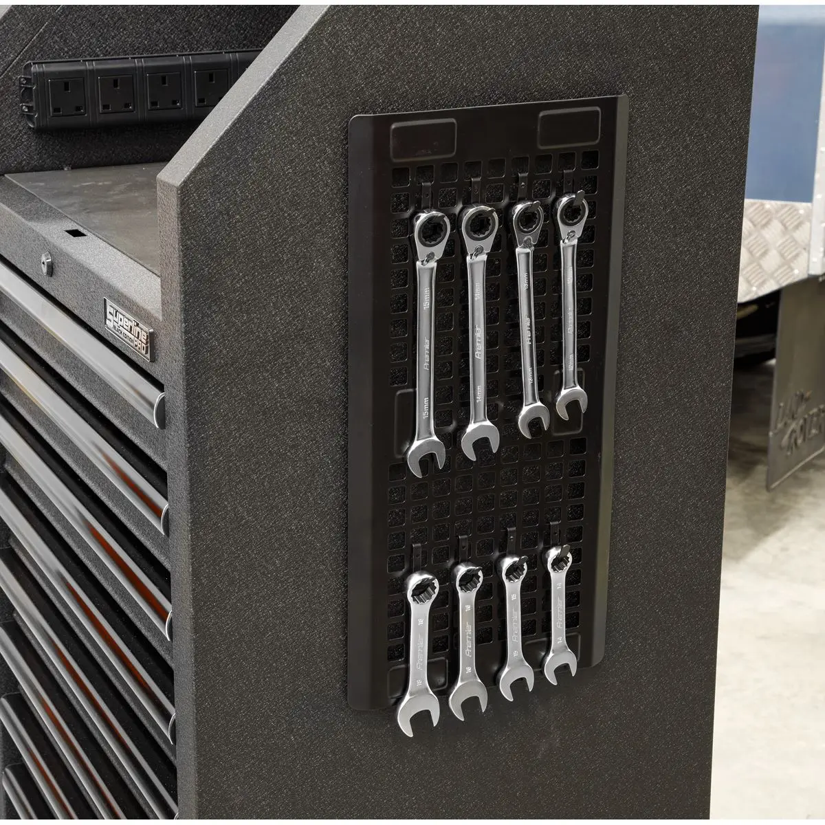 Sealey Magnetic Pegboard - Black - Image 11