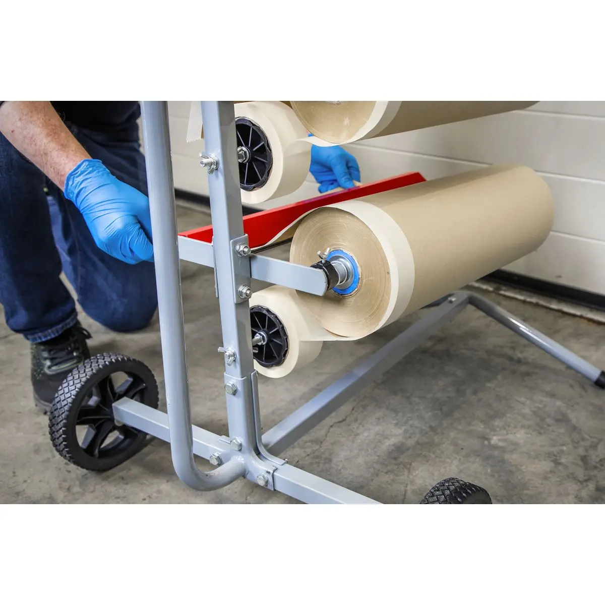 Sealey Masking Paper Dispenser - 2 x 300mm & 2 x 450mm Tree - Image 2