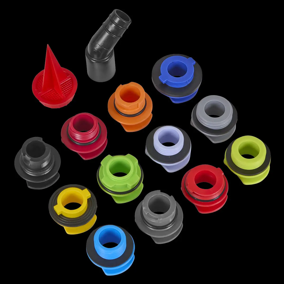 Sealey Master Engine Oil Funnel Filling Kit 15pc - Image 3