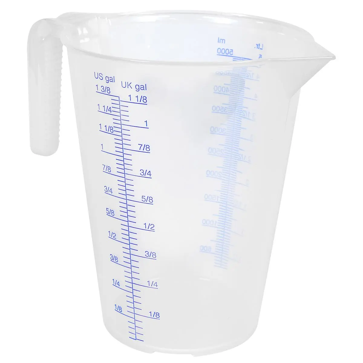 Sealey Measuring Jug Translucent 5L - Image 2