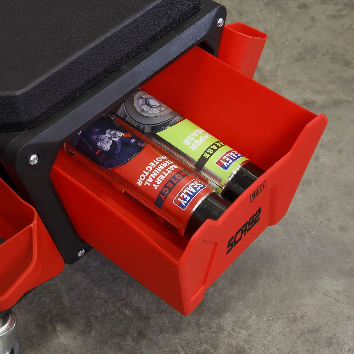 Sealey Mechanic's Detailing Utility Seat - Image 6